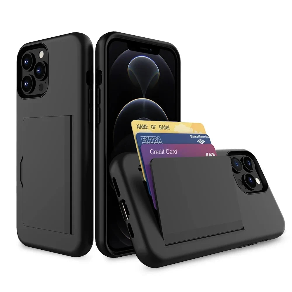 iPhone Card Wallet Case