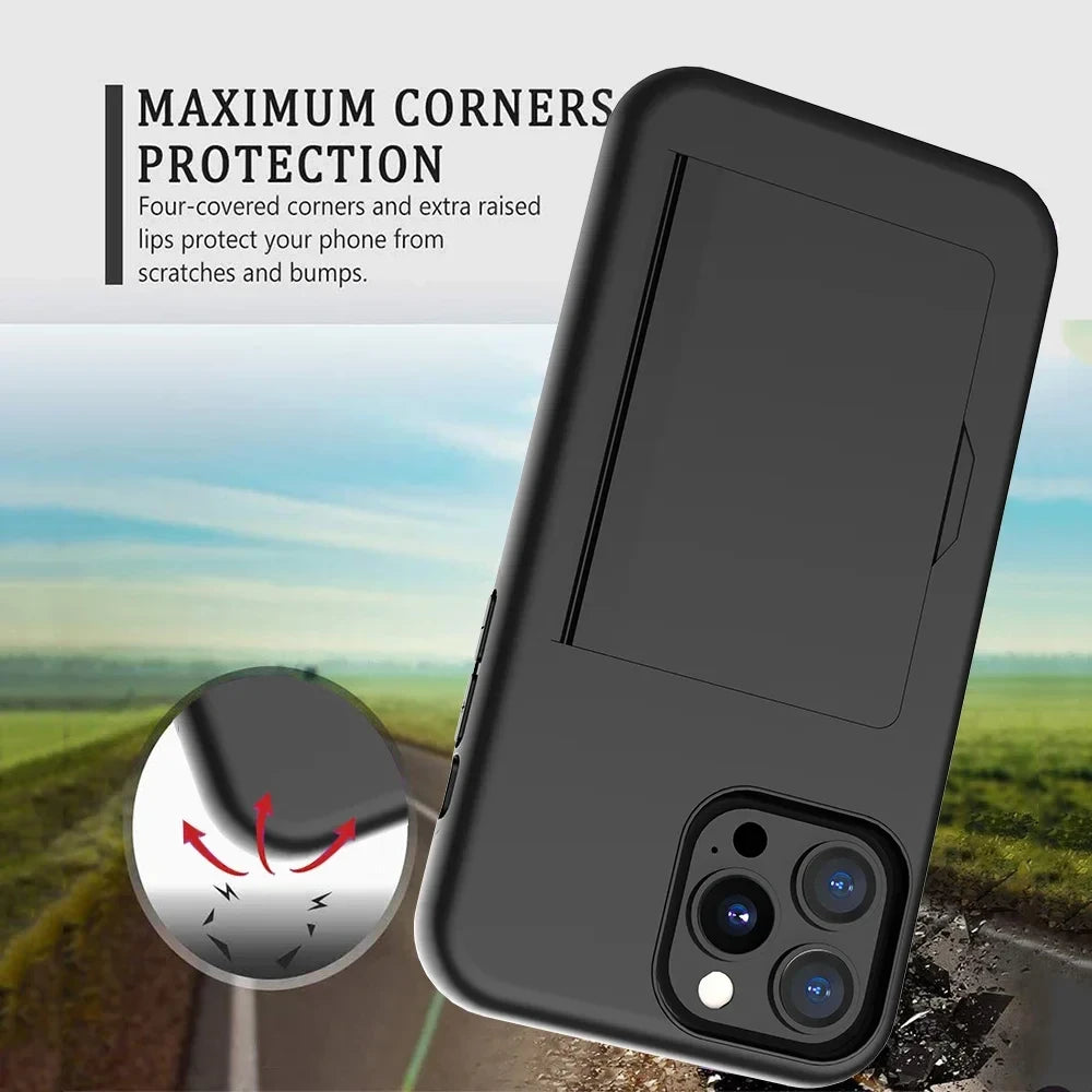 iPhone Card Wallet Case