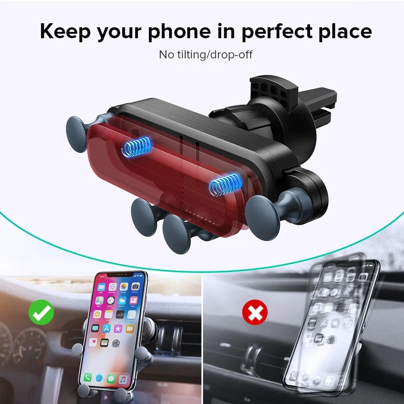 Gravity Air Vent Phone Mount